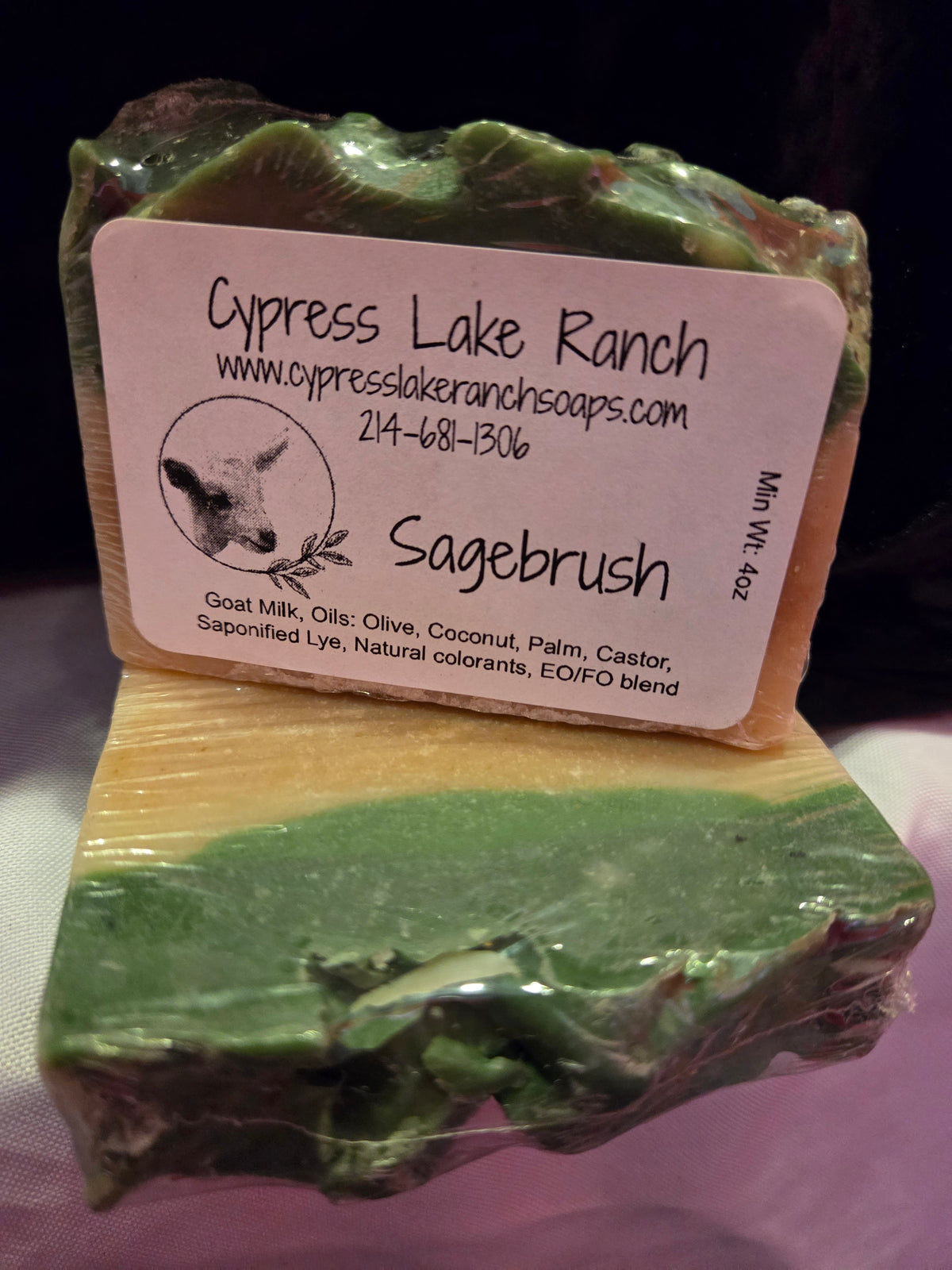 Sagebrush goat milk soap