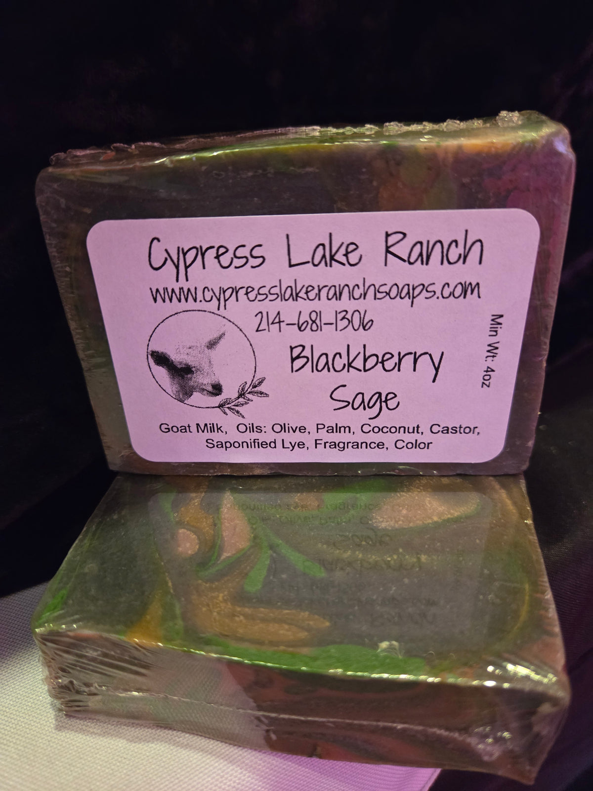 Blackberry Sage Goat Milk Soap