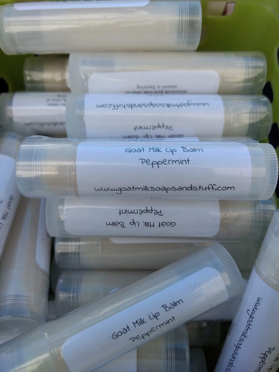 Peppermint Goat Milk Lip Balm