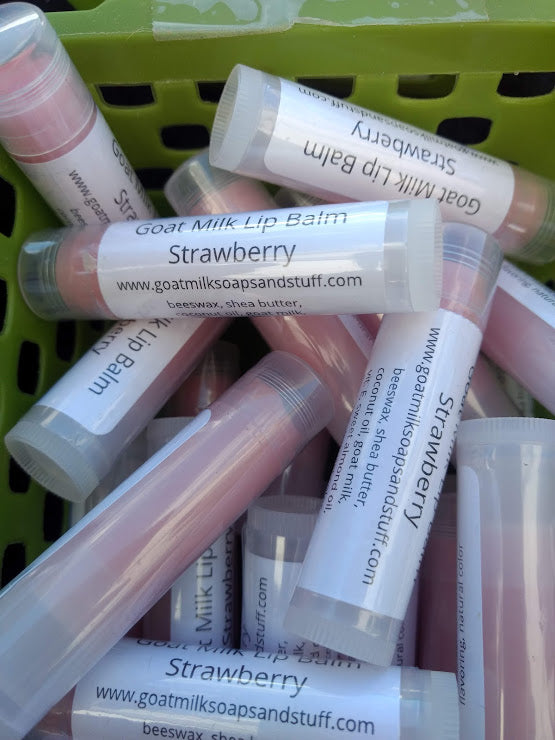 Strawberry Goat Milk Lip Balm